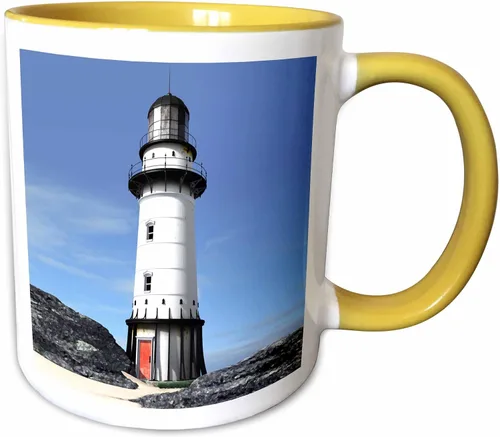 Miniatura 11 de 3dRose Luz Cámara – Luz Cámara – Tazas, Negro/Blanco