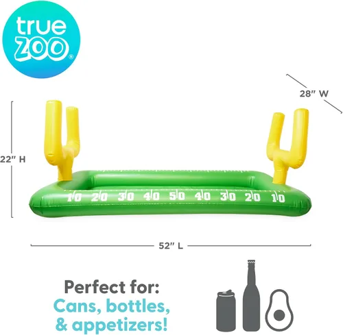 Miniatura 3 de TrueZoo - Barra de refrigeración inflable de campo de fútbol, enfriador de bebidas para fiestas, enfriador de cerveza inflable, cubeta de hielo, 52