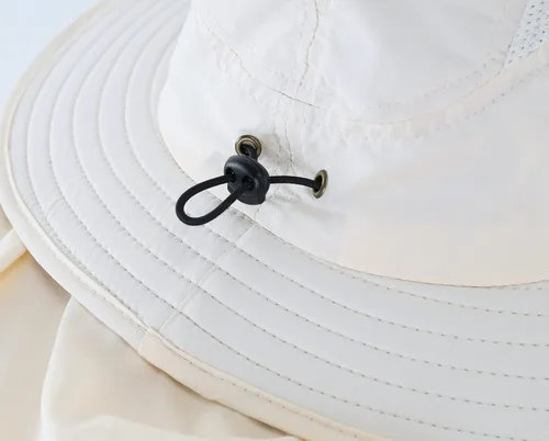 Miniatura 5 de Home Prefer - Gorra de protección solar SPF 50+ para hombre con ala ancha y solapa para el cuello