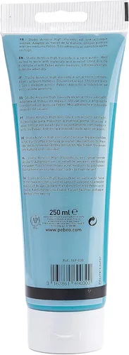 Miniatura 27 de PEBEO Studio Acrílicos de Alta Viscosidad, Acrílico Fino, 250 ml - Plata Iridiscente, 8.45 Fl Oz (Paquete de 1)