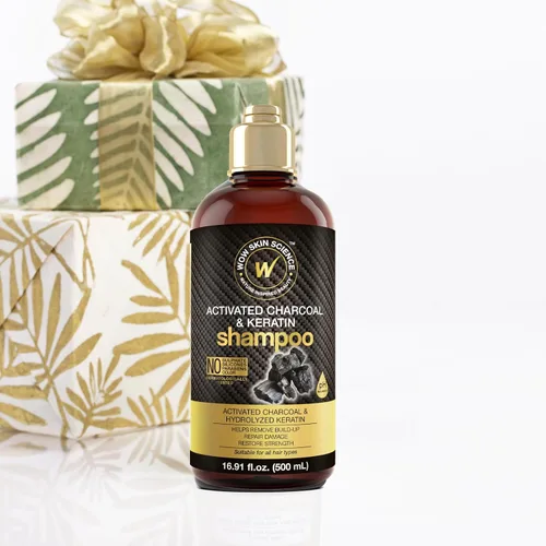 Miniatura 5 de WOW Skin Science Champú de carbón activado y queratina 16.9 oz