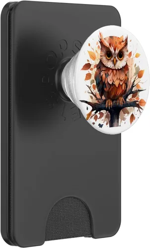 Miniatura 7 de PopSockets PopGrip estándar de búho
