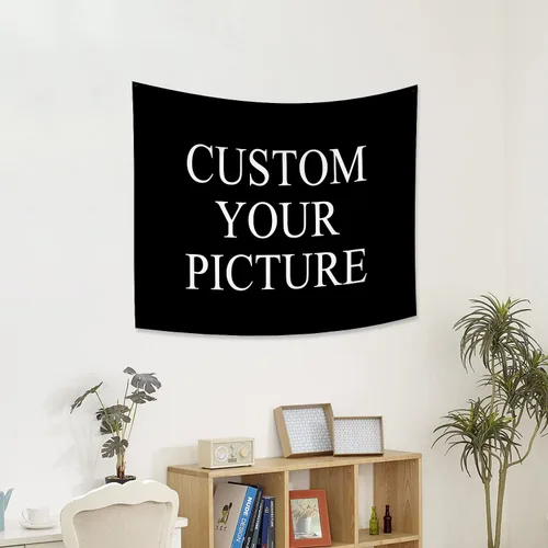 Miniatura 3 de Canessioa Tapiz personalizado para cargar imágenes personalizadas, tapiz personalizado, pancarta, logotipo, diseño de texto, tapiz para colgar