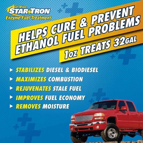Miniatura 5 de Star Tron Fórmula diésel súper concentrada, tratamiento de combustible enzimático para un mejor rendimiento del motor, 1 onza trata 32 galones