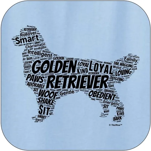 Miniatura 15 de ThisWear Golden Retriever Word Art - Sudadera con capucha para perro y cachorro