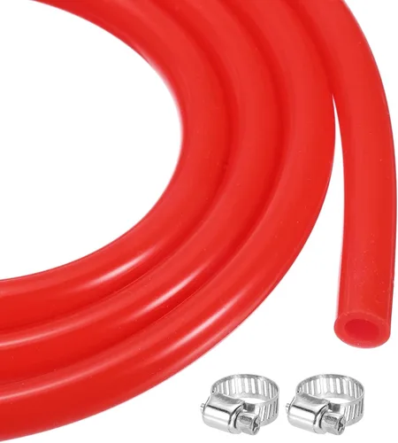 Miniatura 18 de MECCANIXITY 1 m de tubo de silicona transparente de goma de 1/4" ID 5/16" OD tubo de plástico manguera de aire flexible para elaboración de cerveza