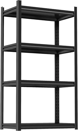 Miniatura 21 de Estantería de garaje de 5 niveles, estante de almacenamiento de metal de 72 pulgadas de alto x 40 pulgadas de ancho x 16 pulgadas de profundidad