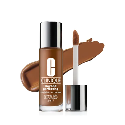 Miniatura 27 de Clinique Beyond Perfecting Lightweight Liquid Foundation + Concealer For Dry Combination to Oily Skin Types Full Coverage + Natural Matte Finish
