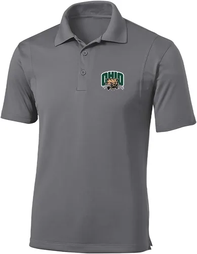 Miniatura 50 de Polo atlético de micro piqué NCAA para hombre Prime con cuello propio