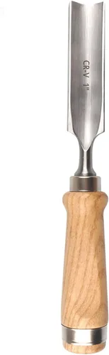 Miniatura 9 de ATOPLEE Juego de 4 cinceles de madera para carpintería, herramienta profesional de cincel de madera, gubia de carpintero CR-V, borde semicircular