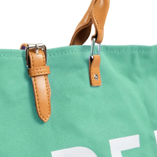 Miniatura 9 de Keho Bolsa de playa impermeable con bolsillos para mujer (resistente a la arena)