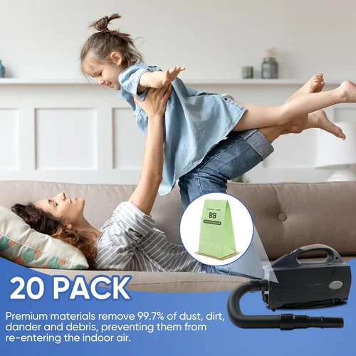 Miniatura 7 de BB Bolsas compactas de repuesto para Oreck XL Buster B AK1BB8A compatibles con BB180 BB280 BB850 BB870 BB880 BB900 BB1000 MV160CC1600 con 6 filtros