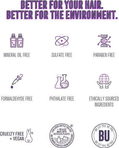 Miniatura 9 de Bold Uniq Purple Shampoo & Boldplex 3 Bond Repair - Paquete de tratamiento capilar revitaliza el cabello decolorado y dañado. Elimina los tonos