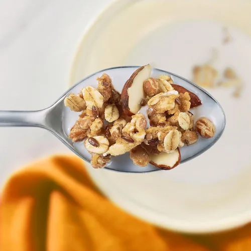 Miniatura 5 de Kashi Go - cereal para desayuno, miel de almendras Flax Crunch, proyecto verificado sin OMG, caja de 14 onzas (4 cajas)
