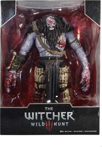 Miniatura 3 de McFarlane TM13445 Witcher Gaming Megafig-Ice Giant Bloodied Figura coleccionable, multicolor