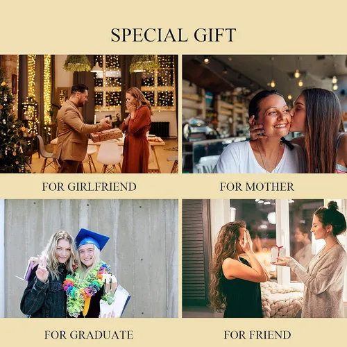Miniatura 6 de JoycuFF Regalos de amistad para mujeres amigas, bandeja de cerámica para platos y anillos, soportes únicos para cumpleaños, Acción de Gracias, Día