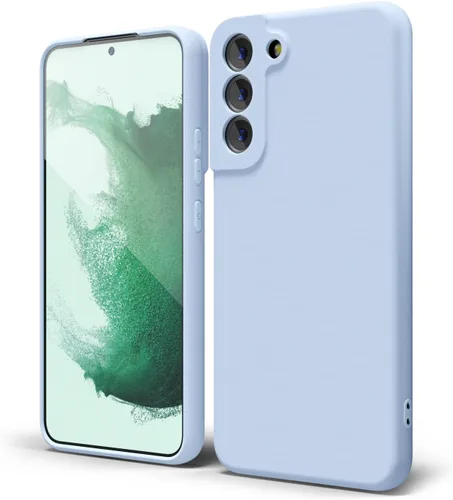 Miniatura 138 de oakxco Funda para teléfono Samsung Galaxy S21 Ultra con agarre de silicona líquida, bonita funda delgada y delgada de goma suave de TPU lisa