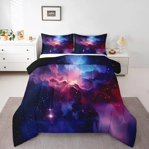 Miniatura 36 de Juego de ropa de cama de juegos de pelota, juego de edredón de baloncesto y fútbol, hexagonal, geométrico, deportivo, de plumón, béisbol, tenis