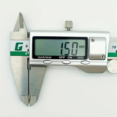 Miniatura 5 de Para pasadores de reloj de barra de resorte de 0.669 in, pasadores de repuesto, 8 piezas de diámetro de 0.059 in con herramienta de barra de resorte