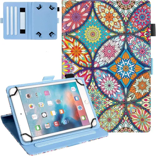 Miniatura 33 de Dteck Funda universal (9.6" a 10.5") - Funda plegable de cuero con tapa para tableta Android 10 10+ pulgadas/Samsung Galaxy Tab 9.6 9.7 10.1 10.4
