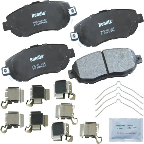 Miniatura 265 de Pastillas de freno delanteras cerámicas Bendix Priority1 CFC2302 para Hyundai Elantra 2021, Sonata 2022-2020, Kia K5 2023-2021