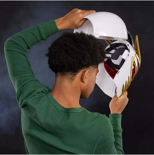 Miniatura 8 de Power Rangers Lightning Collection - Casco réplica prémium con soporte de exhibición (Lord Drakkon)
