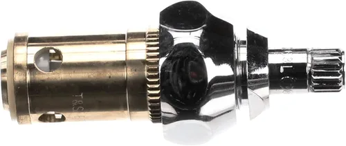 Miniatura 6 de T&S Brass 012445-25 Cartucho de cerámica con capó y manija de palanca, frío, mano izquierda