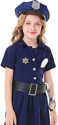 Miniatura 4 de Insignias del sheriff de marca, insignia del sheriff del metal para las niñas y adultos, insignia del chaleco de la policía occidental, insignia