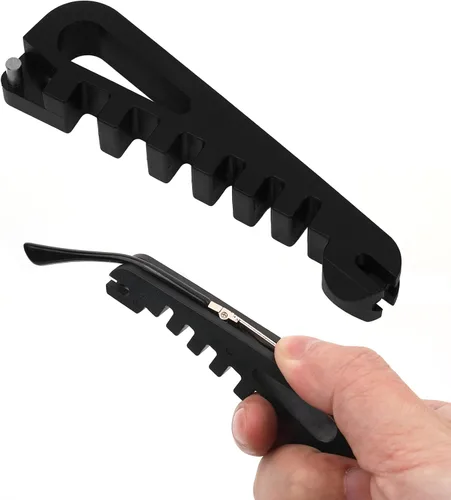 Herramienta de ajuste de marco de lentes, doblador de marcos de lentes para brazos de patillas y almohadillas de nariz, multiherramienta recomendada