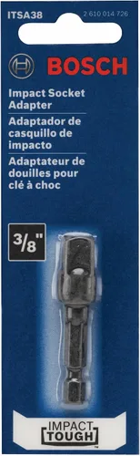 Miniatura 2 de BOSCH ITSA12 - Adaptador de enchufe resistente de impacto de 1/2 pulgada (1 pieza)