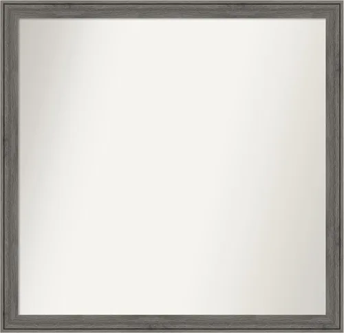 Miniatura 55 de Amanti Art Espejo personalizado, espejo de baño gris plomo a rayas, espejo de pared o espejo de tocador de baño sobre el fregadero