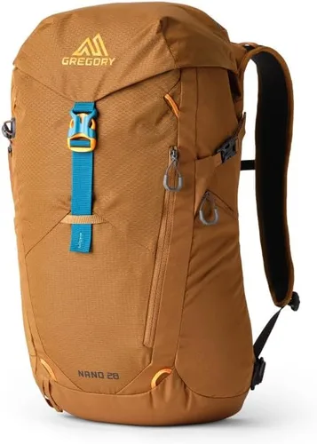 Miniatura 19 de Gregory Nano 16L Unisex Day Hiking/Commuter/Mochila de viaje activo, panel trasero transpirable, puerto de hidratación, tamaño grande, Moab Tan