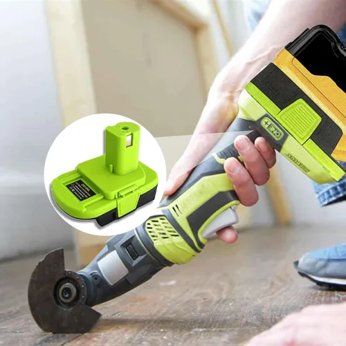Miniatura 7 de Adaptador de batería DM18RL para Ryobi 18V Power Tool, convertidor de adaptador para Dewalt 20V y para batería Milwaukee M18 de 18 V para reemplazar