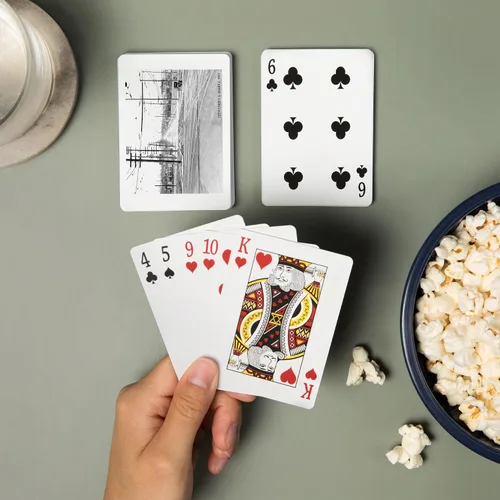 Miniatura 2 de Lantern Press Ballard, Seattle, WA, 15th and Leary, 52 Playing Cards for Adults, Poker Size Card Deck