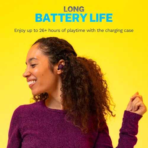 Miniatura 82 de JLab Go Air Pop+ Auriculares Verdaderamente Inalámbricos, Auriculares Intraaurales, Auriculares Bluetooth, 35H de Tiempo de Reproducción, Menta