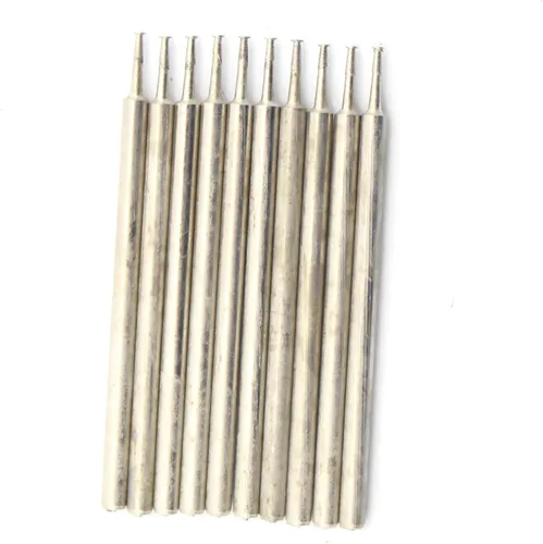 ILOVETOOL Brocas de pulido de diamante de cabeza en forma de T de 0.039 in 3/32 "pulgadas de vástago de piedra accesorios de grabado herramienta