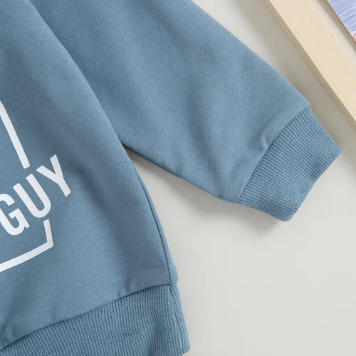 Miniatura 5 de Conjunto de sudadera de manga larga para bebé niño y niño pequeño