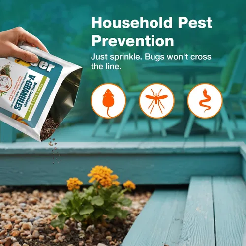 Miniatura 8 de EcoVenger Bolsa multiusos de gránulos en V, horticultura o uso doméstico para protección en interiores y exteriores contra insectos y roedores