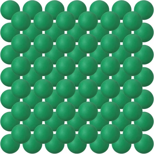 Miniatura 18 de Hanaive 100 unidades pelotas de tenis de mesa multicolor de 40 mm, pelotas de plástico a granel lavables, juego pequeño para juegos de piscina