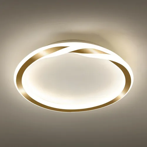 Miniatura 14 de Accesorio de Lámpara de Techo Industrial Semiempotrada de 4 Luces, Candelabro Sputnik Moderno de Metal Negro con Base de Bombilla E26, Luz Pegada al