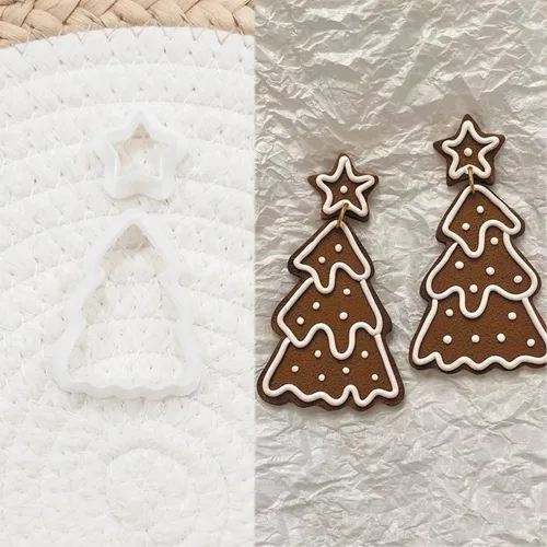 Miniatura 31 de Cortadores de arcilla polimérica para la fabricación de aretes Suministros Arcilla polimérica para la fabricación de joyas