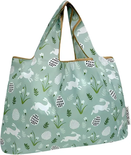 Miniatura 11 de allydrew Bolsas de comestibles reutilizables de nailon plegables grandes