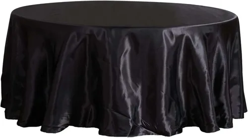Miniatura 11 de Balsa Circle Mantel rectangular lavable de satén de color liso para fiesta de Halloween, 6 piezas de 60 x 102 pulgadas, color naranja, suministros