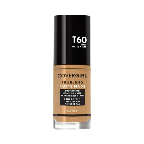 Miniatura 63 de COVERGIRL TruBlend Base Líquida Mate Made, Porcelana Clara, 1 Fl Oz FERIA DE PORCELANA