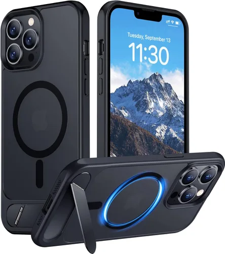 Miniatura 193 de Funda para iPhone 11 con compatibilidad magnética, [Soporte invisible incorporado][Compatible con MagSafe]