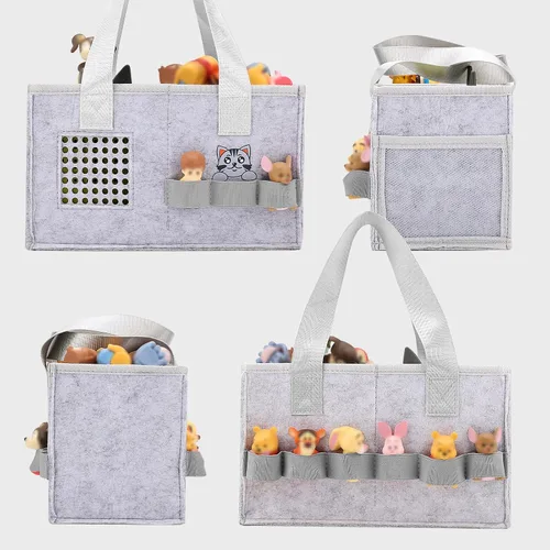 Miniatura 5 de MEILADY-X Estuche para juego de iniciación Toniebox - Bolsa para figuras Tonies Estuche de transporte portátil para juguete musical educativo
