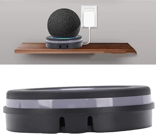 Miniatura 8 de Table Holder for Dot 4th & 5th Gen, Non Slip Desktop Stand with Cord Organization, Stable Base Mount for Dot 4th/5th