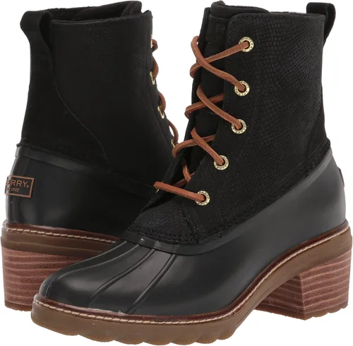 Miniatura 7 de Sperry Saltwater - Botas de piel con tacón para mujer