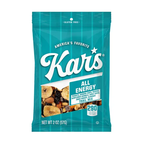 Miniatura 33 de Kar's Nuts Cranberry Almond Delight Trail Mix, paquetes individuales de 3 onzas, paquete a granel de 42, aperitivos sin gluten