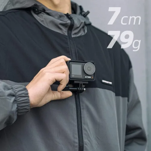 Miniatura 2 de Soporte magnético para cuello para cámaras de acción, montaje en el pecho de liberación rápida con correa, POV Vlogging compatible con GoPro Hero 13